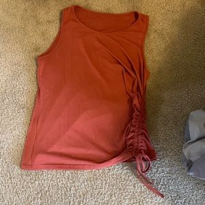 Shein Burnt orange tank top